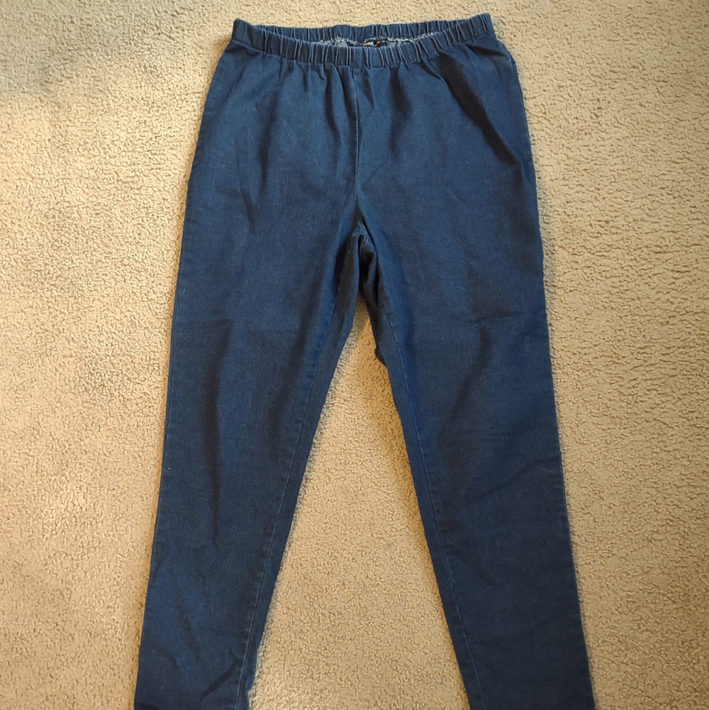 Women's Denim 24/7 Straight Leg Leggings 16W Regular Length